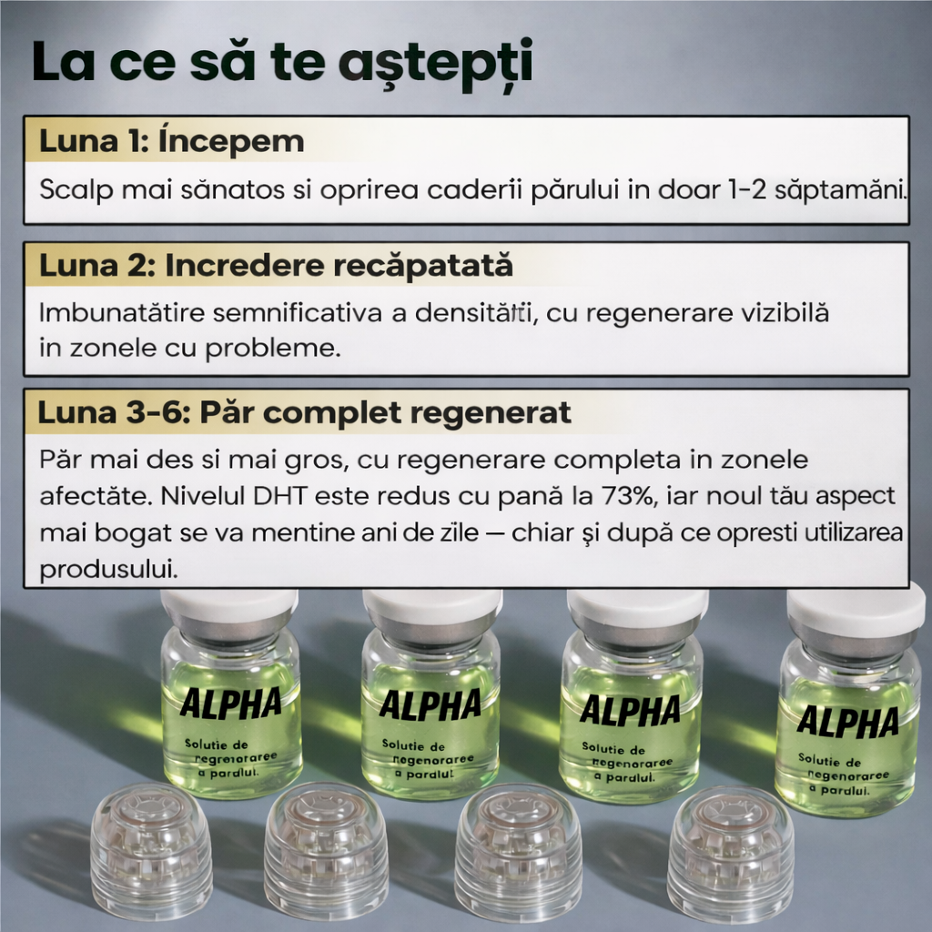 Follicle Alpha™– Sistem de regenerare a părului